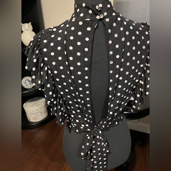 Mesh crop top - Picture 5 of 6